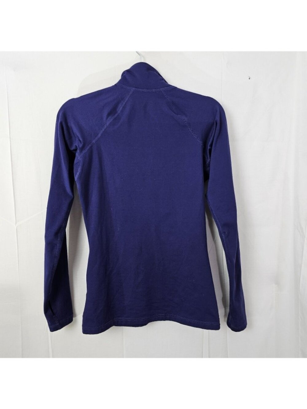 Nike Pro Sweatshirt Womens S Blue 1/2 Zip DriFit Pullover Activewear Athleisure - Picture 2 of 13